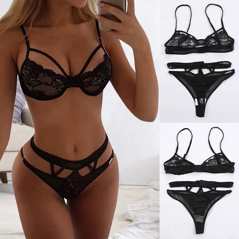 (Copy) Sexy Hollow Out Bra Underwear Women