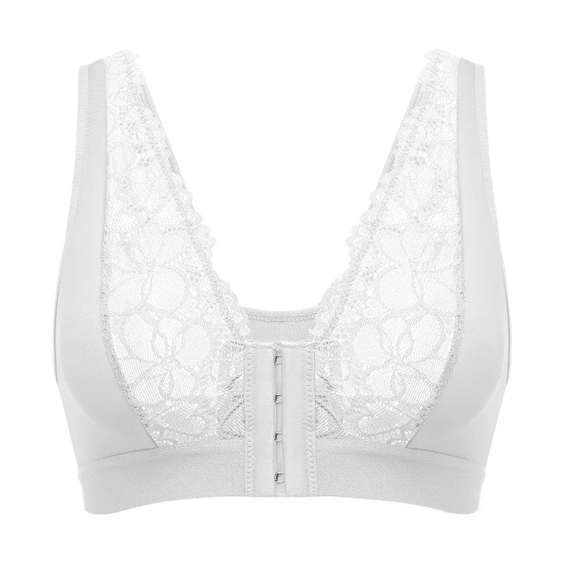 Hot Sale Floral lace-up sports bra